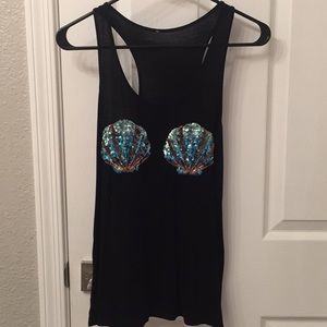 Sequin Shell Top